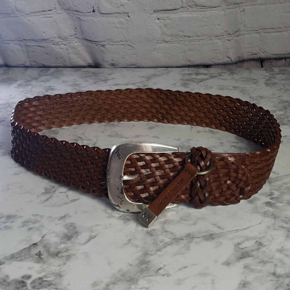 ‎Michael Kors Genuine Leather Belt